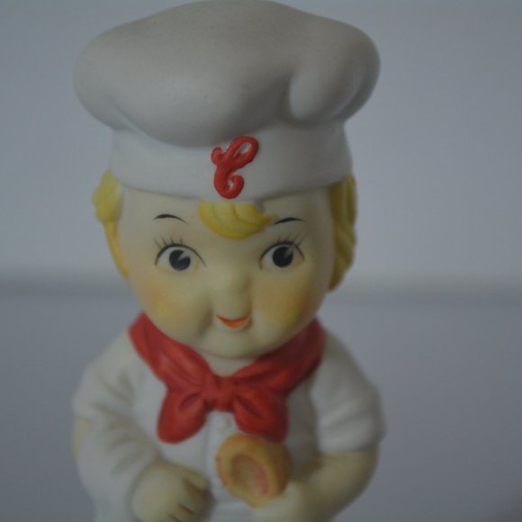 VTG 1993 Campbell's Soup Kids Figurine "Little Chef" Historical Series Ceramic - Picture 7 of 8